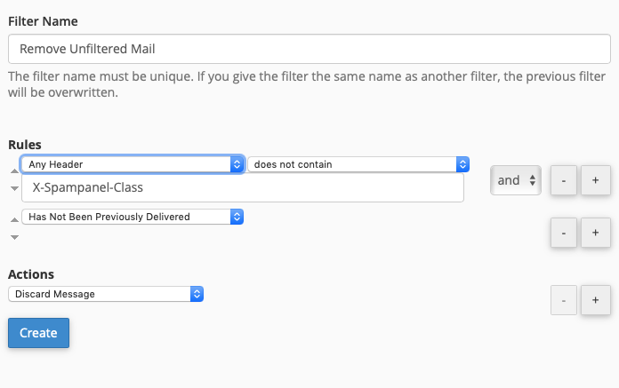 Fill out the Rules this Way if you Want All cPanel Account Domains
Protected 