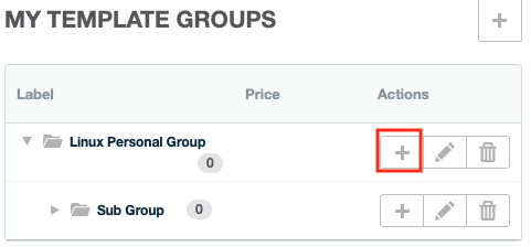 Click on the Plus Button Next to the Group to Which you Want to
Add a
Sub-Group