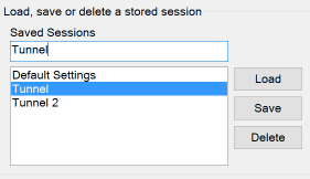 Type a Name for the Saved Session and Click Save