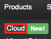 Select Products and then Click on Cloud